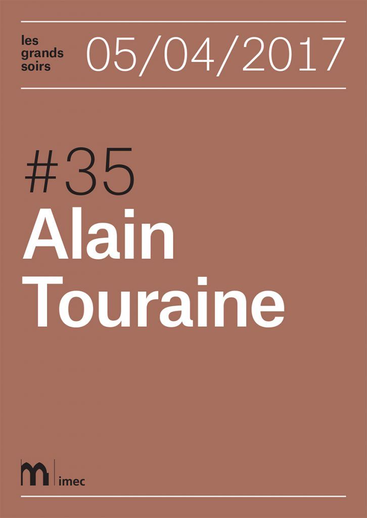 Les grands soirs. Alain Touraine