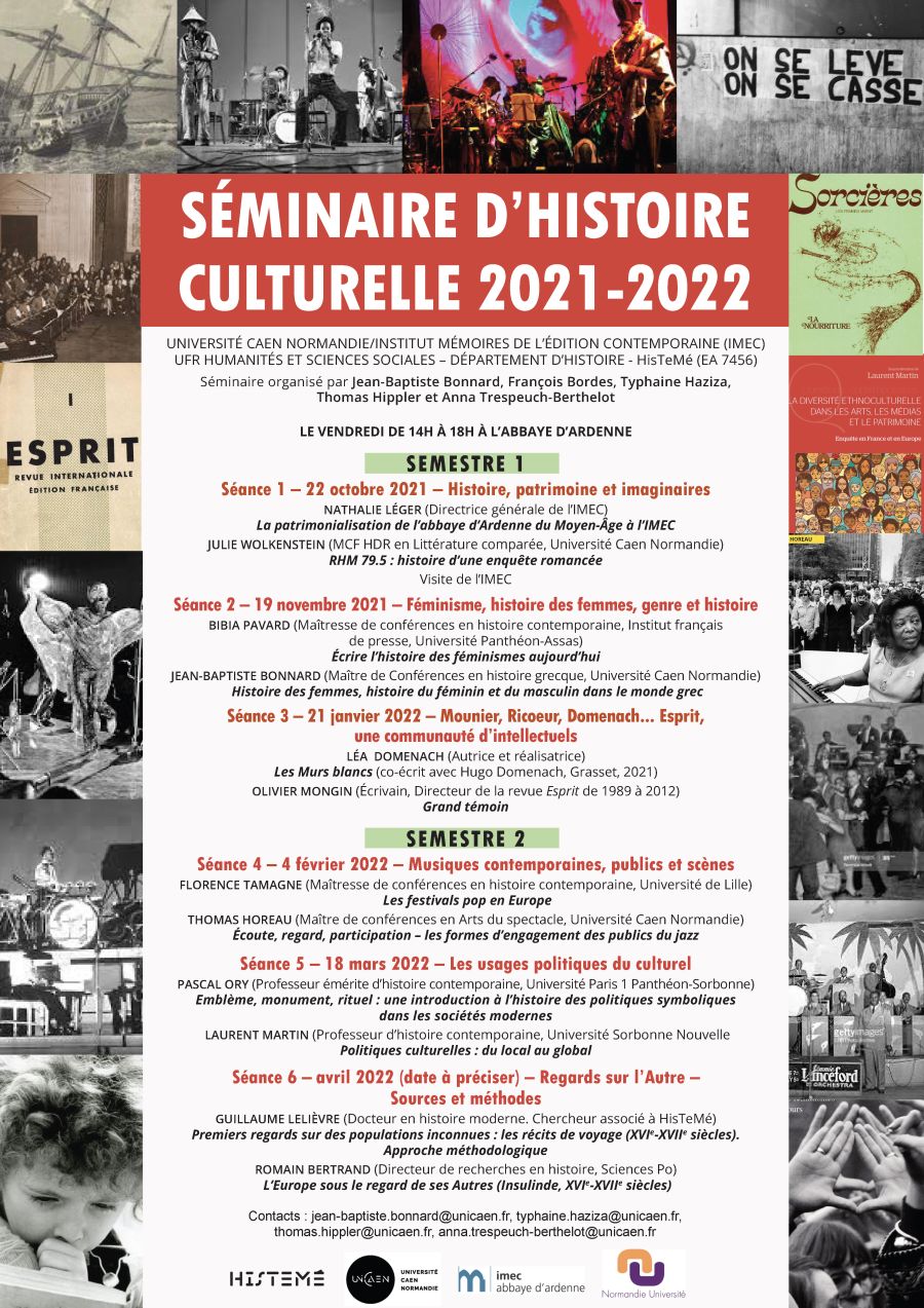 Histoire Culturelle 2021