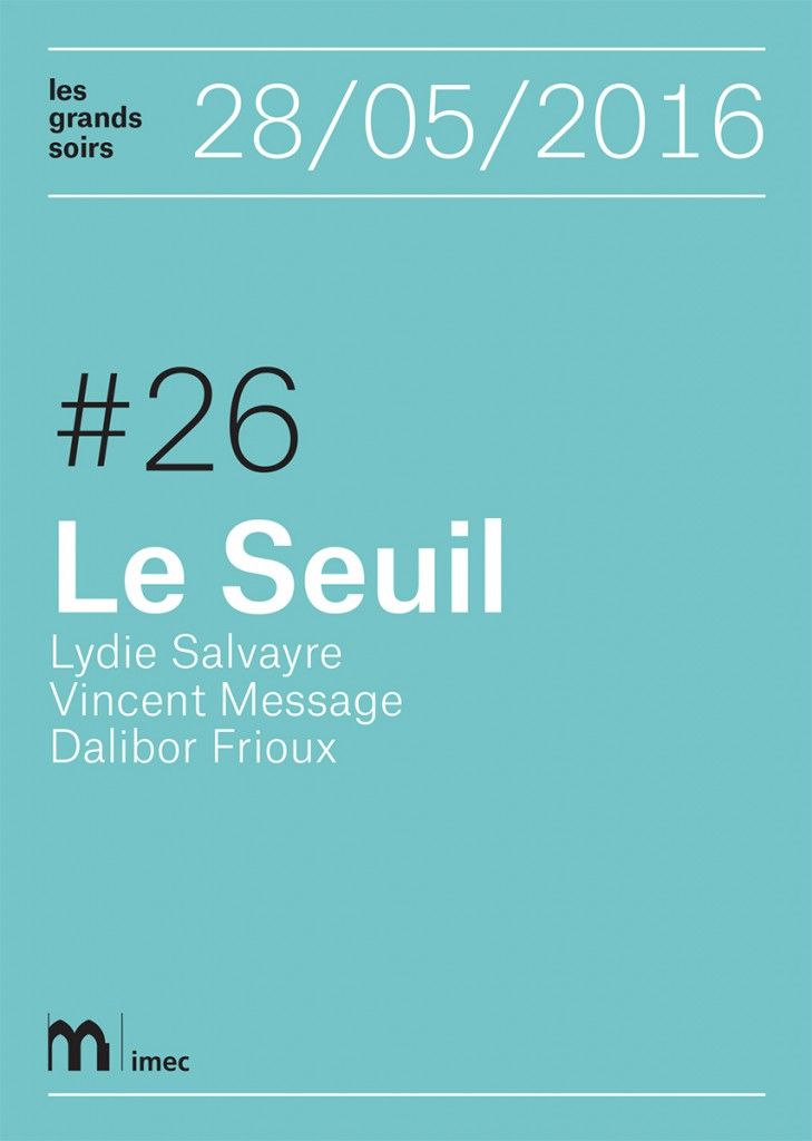 Les grands soirs #26. Secrets de fabrique, Le Seuil et ses auteurs