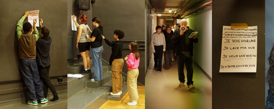 Projet Pacte ateliers d'écriture et d’arpentage