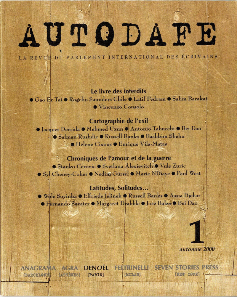 image for Parlement international des écrivains