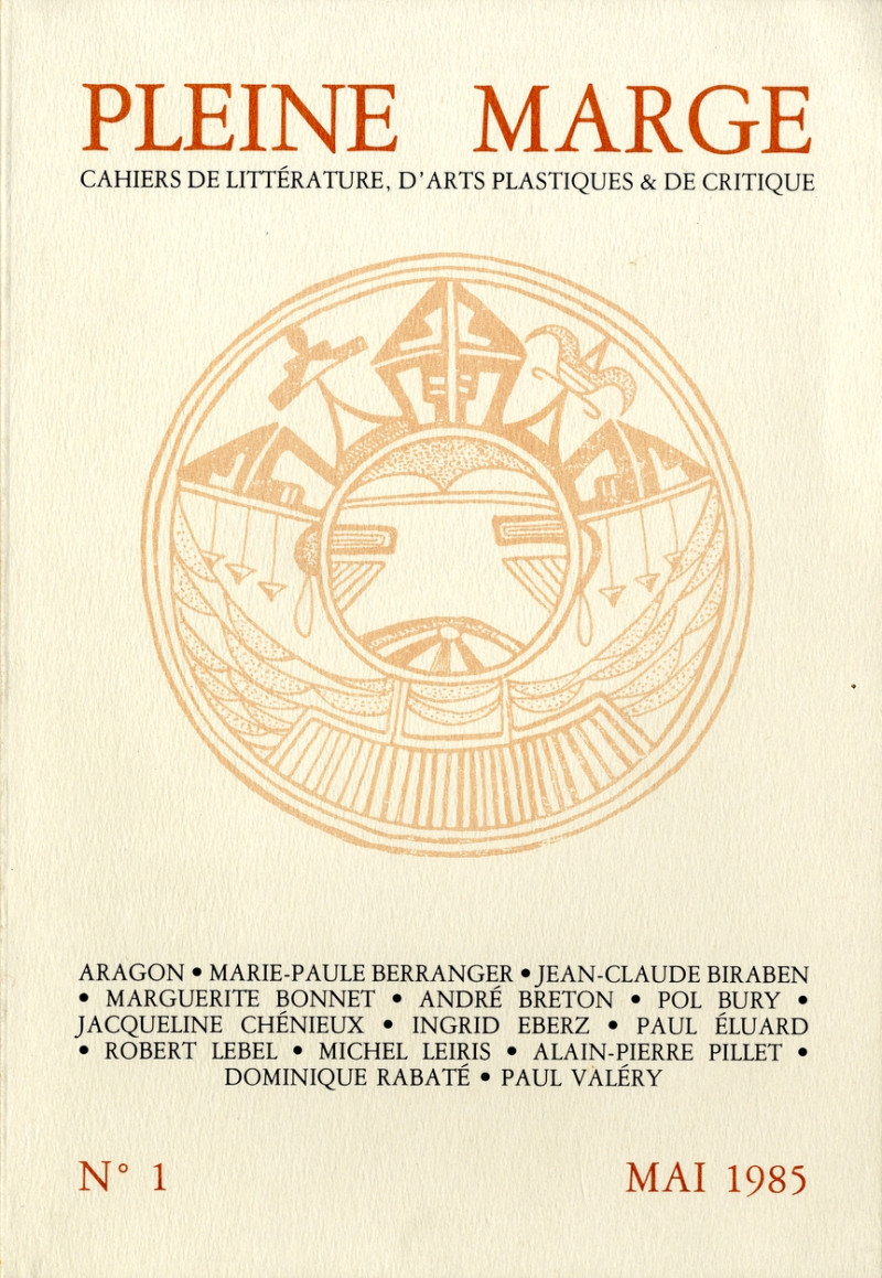 image for Pleine Marge (1985-2009)