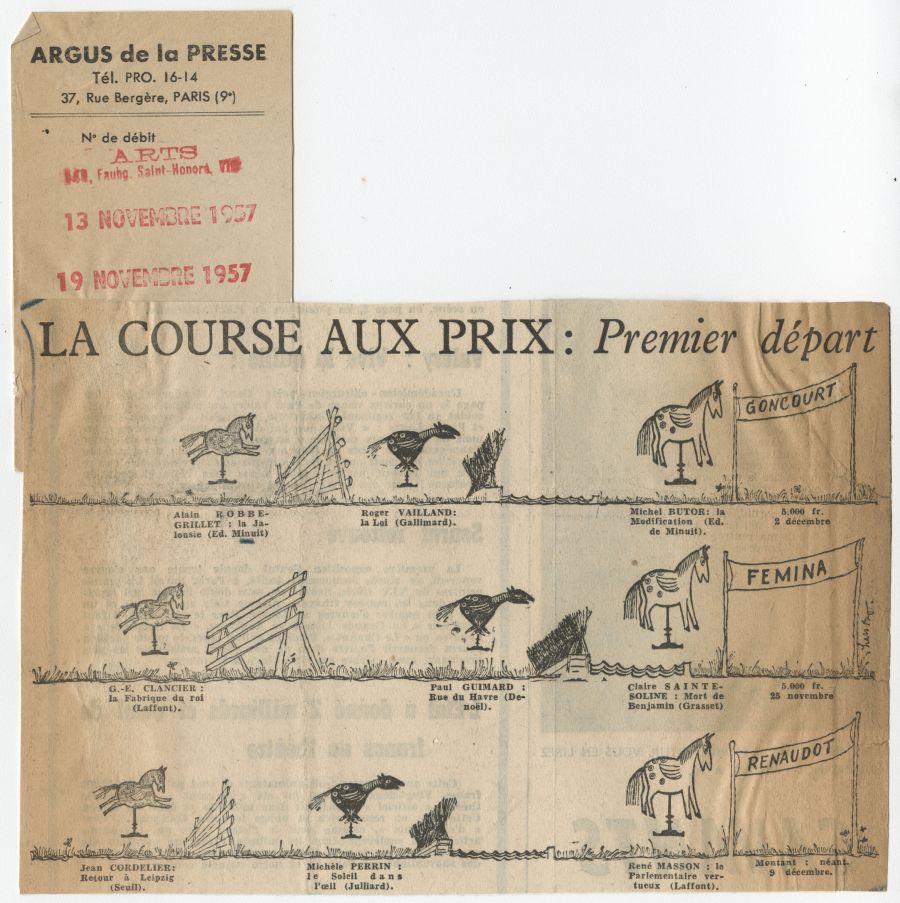 1957, un prix pour Minuit ?