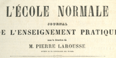 C'est la rentrée... 1859