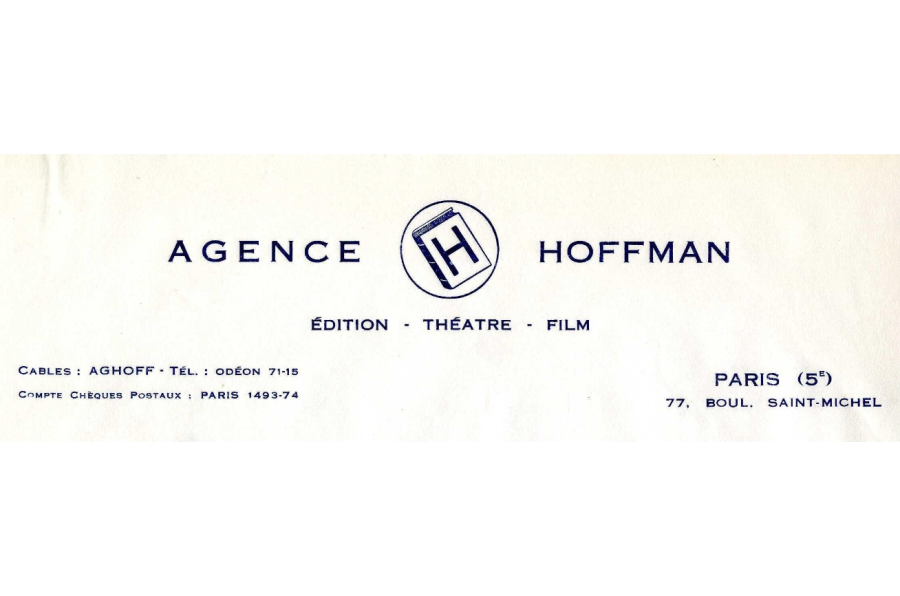 Inventaire en ligne ! Agence littéraire Hoffman