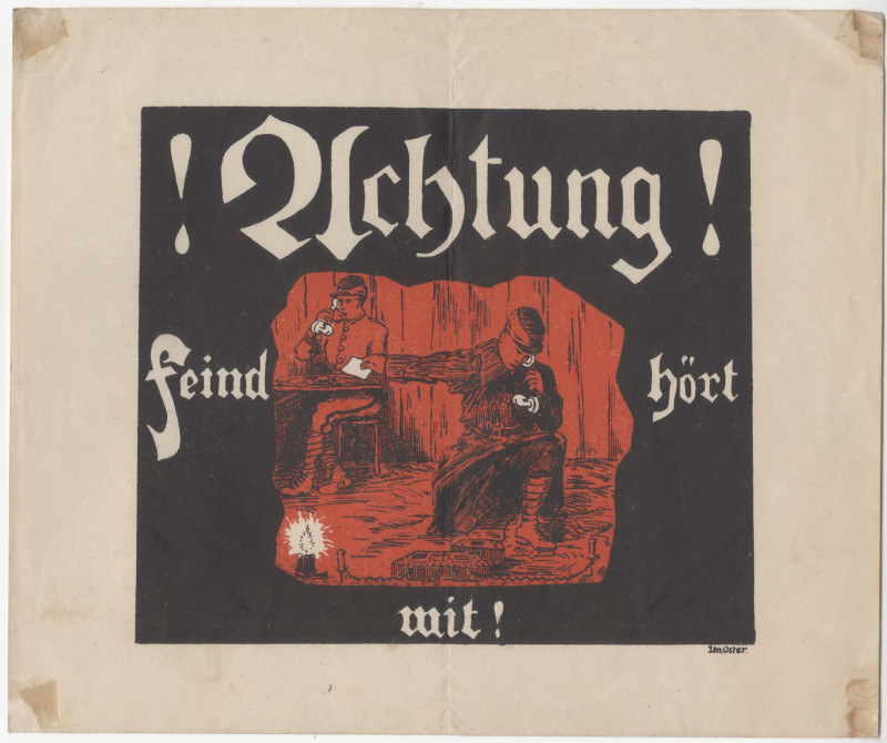 Institut Mémoires de l’édition contemporaine | Achtung ! Feind hört mit