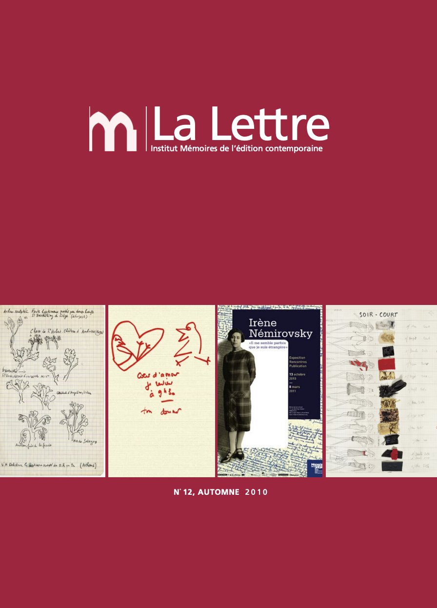 La Lettre 12