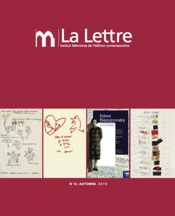 La Lettre 12