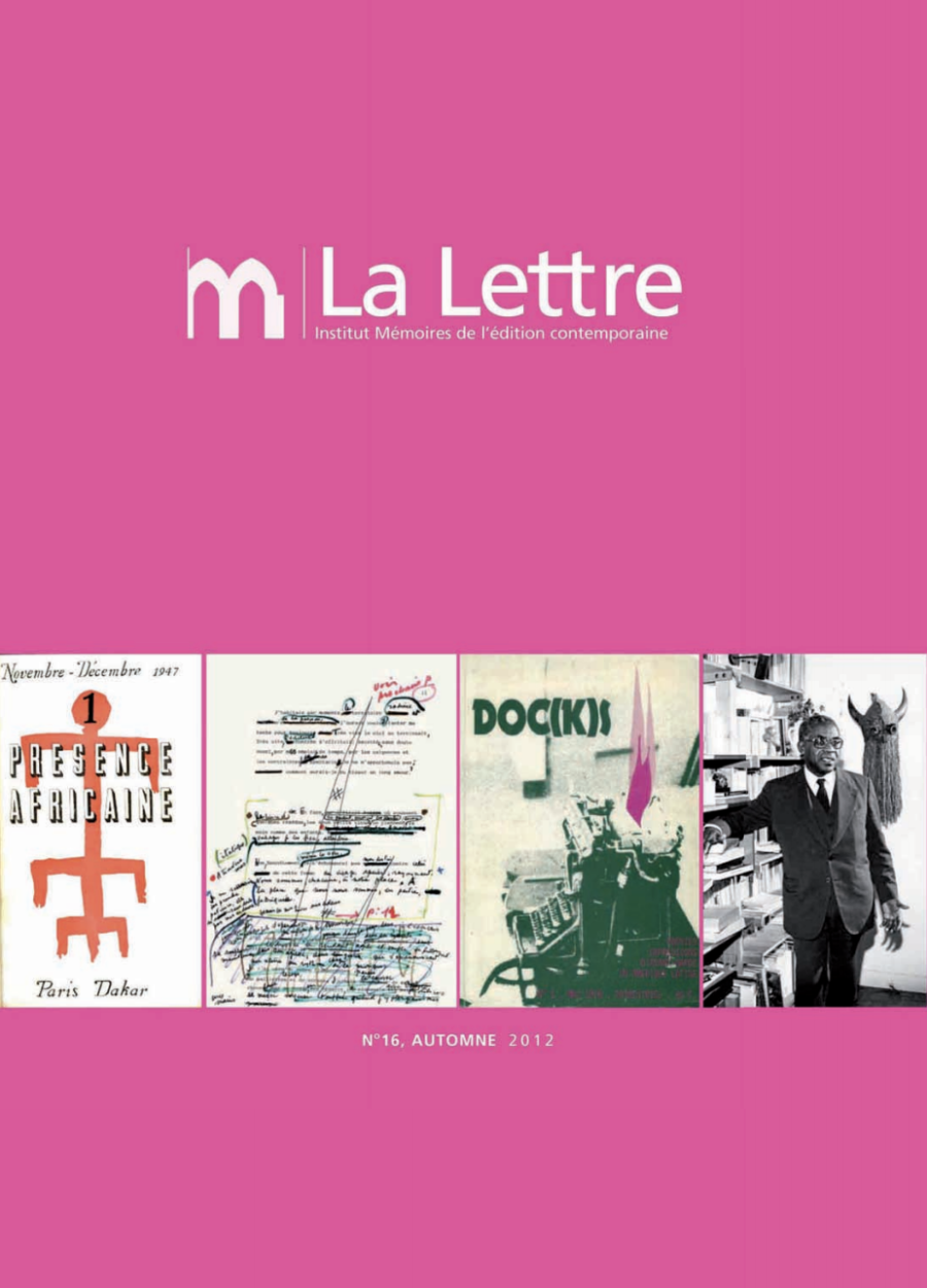 La Lettre 16