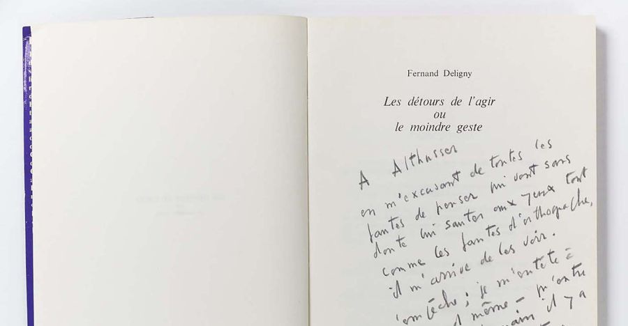 Louis Althusser – Fernand Deligny : une rencontre ?