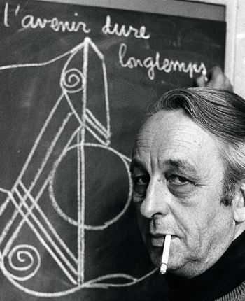 Sur une photographie de Louis Althusser