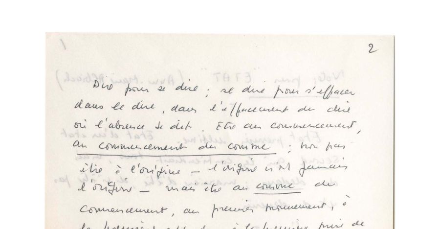 Toujours recommencer