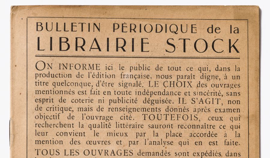 Pierre-Victor Stock, du théâtre à la traduction