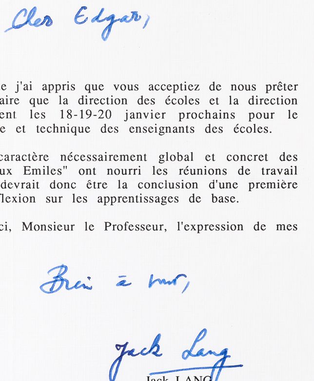 « Nous avons été enfant avant que d’être homme »