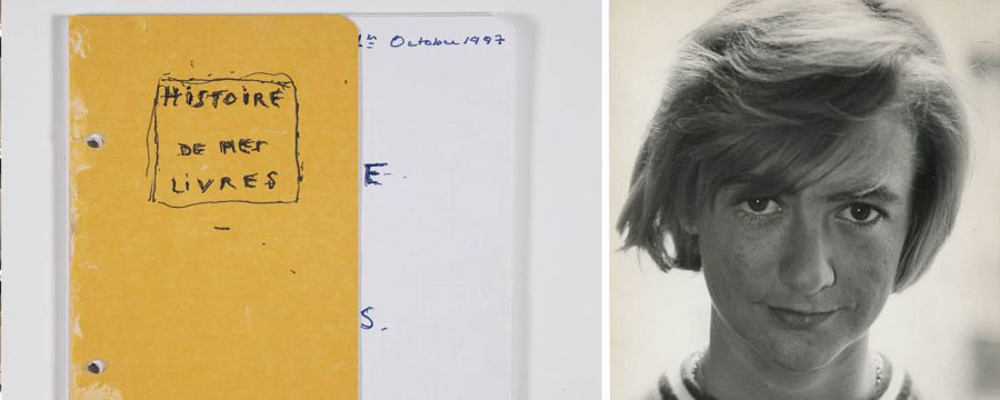 Françoise Sagan entre à l'Imec