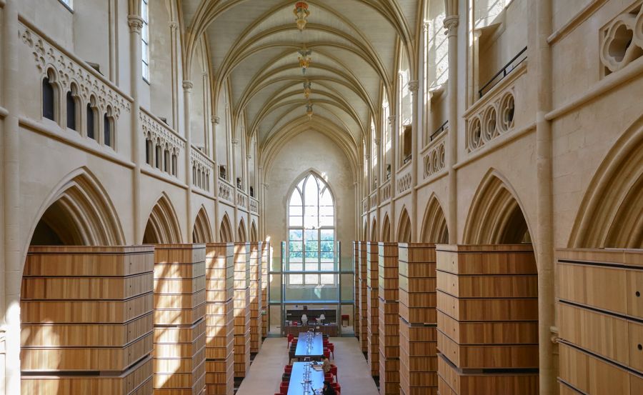 La bibliothèque de l'Imec est ouverte