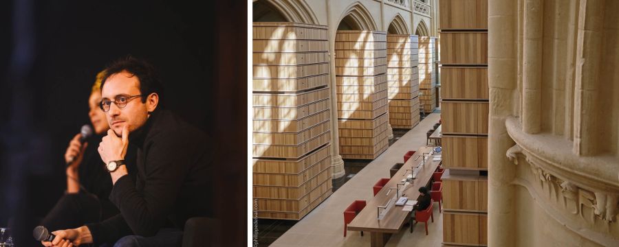 Pierre Benetti lauréat de la première bourse Jean-Pierre-Vernant Imec, Mémorial de Caen