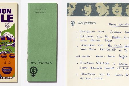 Les archives des éditions des Femmes entrent à l'Imec