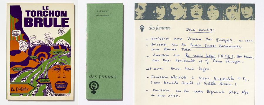 Les archives des éditions des Femmes entrent à l'Imec